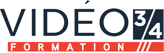 logo vidéo 3/4 formation